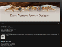 Tablet Screenshot of dawnvertrees.com